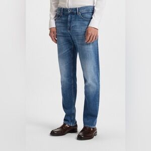 Hugo Boss Maine Regular Fit Jeans in Blue Comfort Size 36 by 32